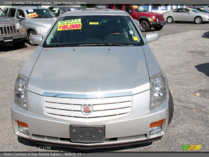 Silver Smoke / Ebony 2006 Cadillac CTS Sport Sedan