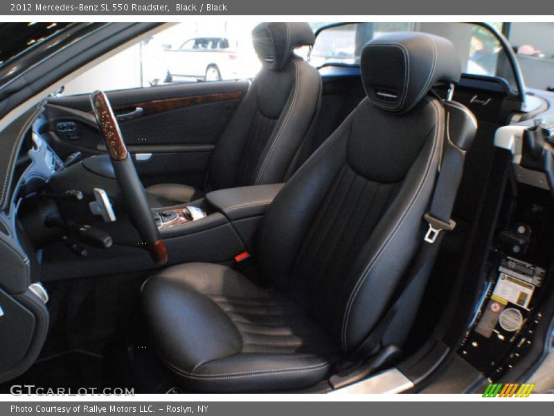 Black / Black 2012 Mercedes-Benz SL 550 Roadster