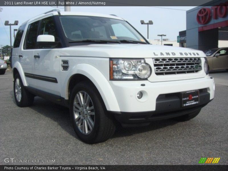 Fuji White / Almond/Nutmeg 2011 Land Rover LR4 HSE LUX
