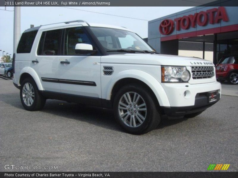 Fuji White / Almond/Nutmeg 2011 Land Rover LR4 HSE LUX