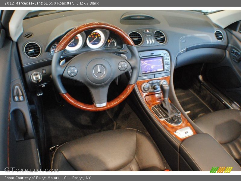 Black / Black 2012 Mercedes-Benz SL 550 Roadster