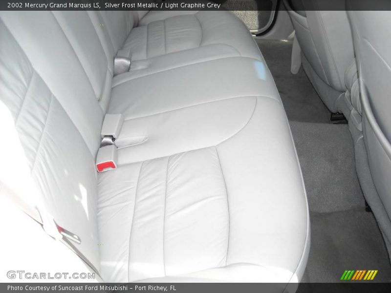 Silver Frost Metallic / Light Graphite Grey 2002 Mercury Grand Marquis LS