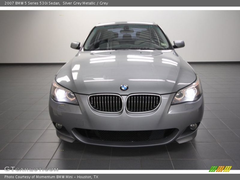 Silver Grey Metallic / Grey 2007 BMW 5 Series 530i Sedan