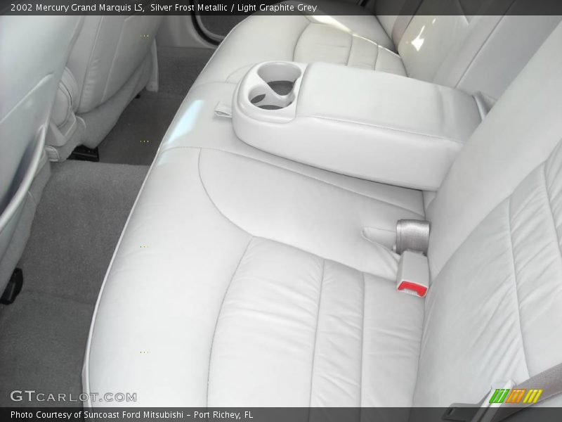 Silver Frost Metallic / Light Graphite Grey 2002 Mercury Grand Marquis LS