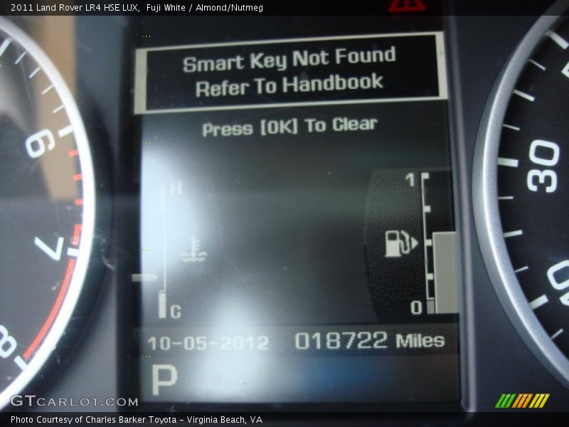 Fuji White / Almond/Nutmeg 2011 Land Rover LR4 HSE LUX