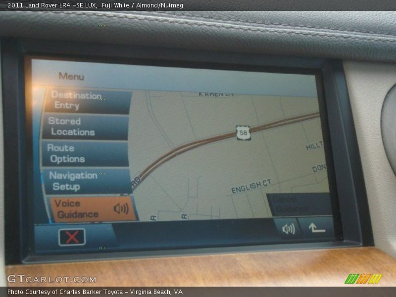 Fuji White / Almond/Nutmeg 2011 Land Rover LR4 HSE LUX