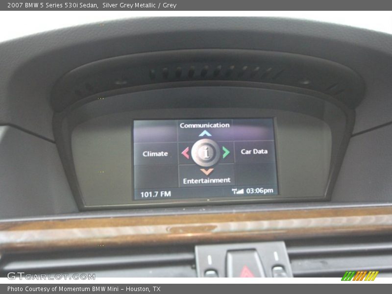 Silver Grey Metallic / Grey 2007 BMW 5 Series 530i Sedan