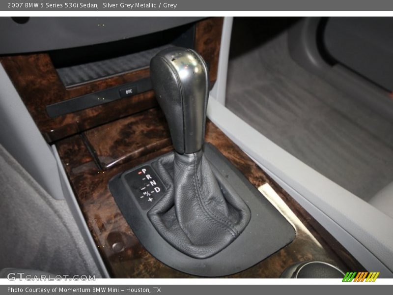 Silver Grey Metallic / Grey 2007 BMW 5 Series 530i Sedan