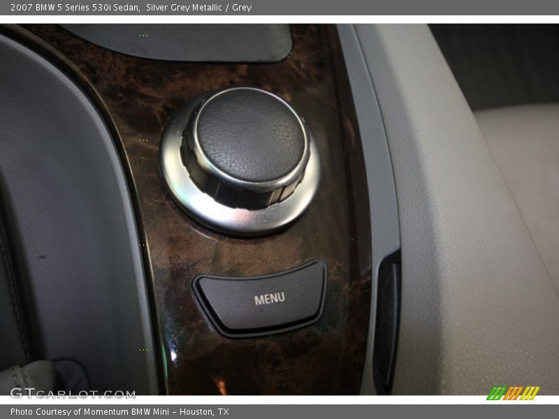 Silver Grey Metallic / Grey 2007 BMW 5 Series 530i Sedan