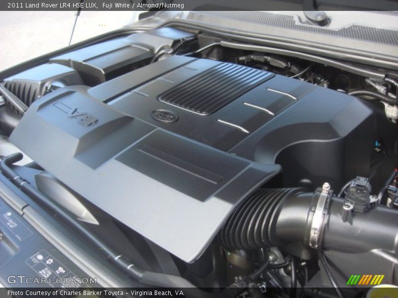 Fuji White / Almond/Nutmeg 2011 Land Rover LR4 HSE LUX