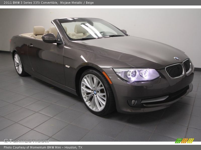 Front 3/4 View of 2011 3 Series 335i Convertible