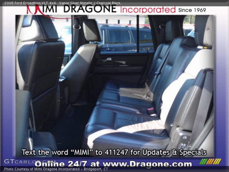 Vapor Silver Metallic / Charcoal Black 2008 Ford Expedition XLT 4x4
