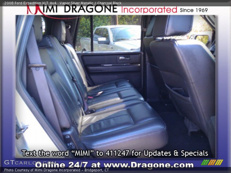 Vapor Silver Metallic / Charcoal Black 2008 Ford Expedition XLT 4x4