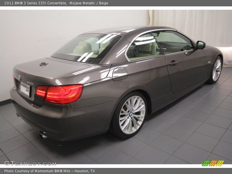 Mojave Metallic / Beige 2011 BMW 3 Series 335i Convertible