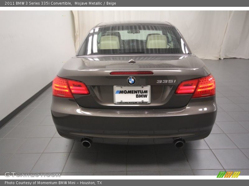 Mojave Metallic / Beige 2011 BMW 3 Series 335i Convertible