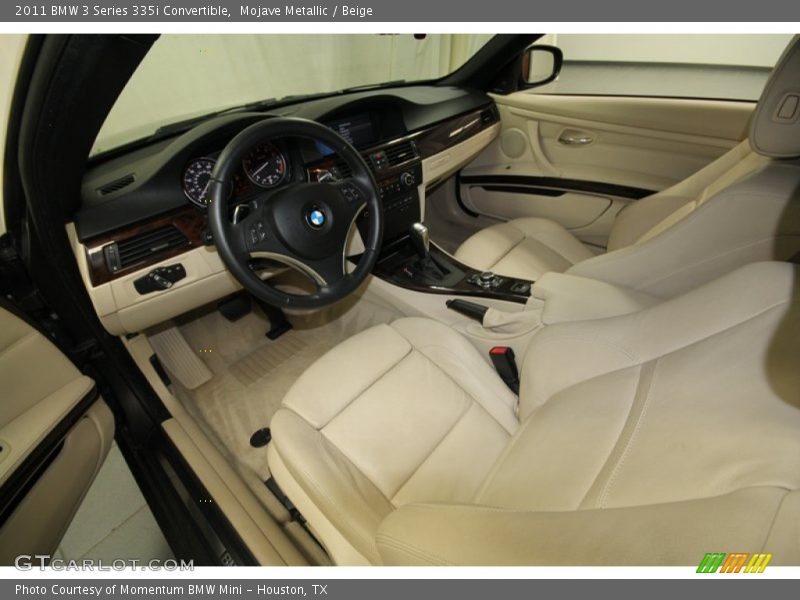 Mojave Metallic / Beige 2011 BMW 3 Series 335i Convertible