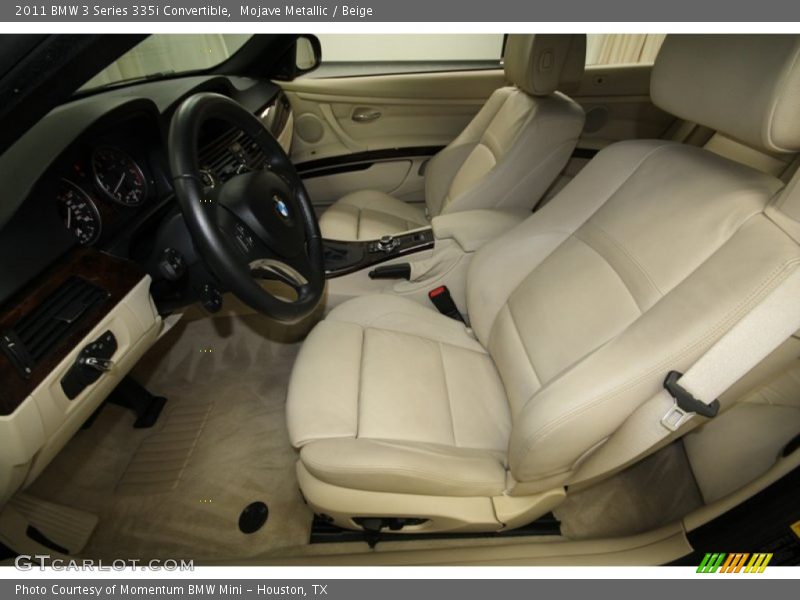 Front Seat of 2011 3 Series 335i Convertible