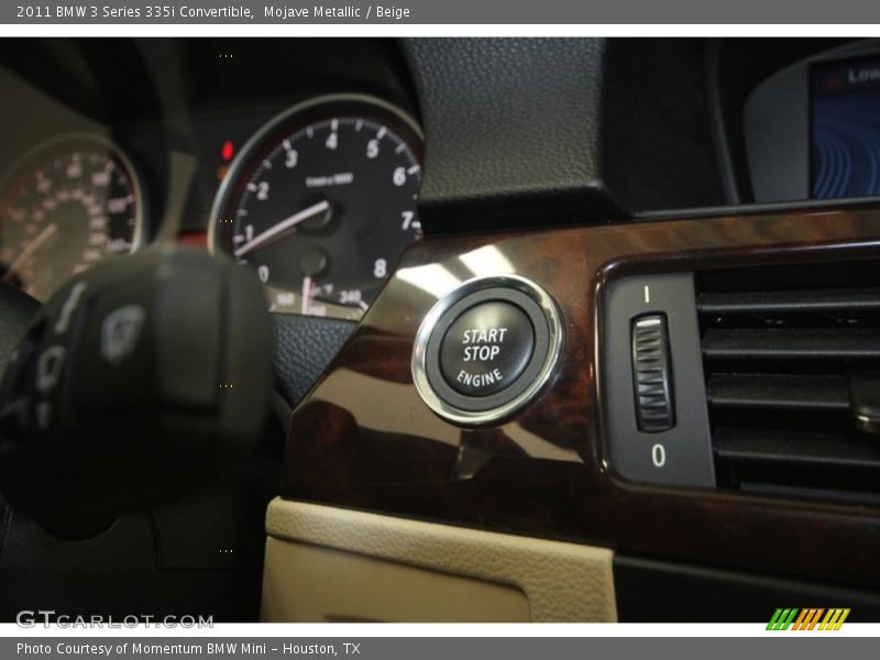 Controls of 2011 3 Series 335i Convertible