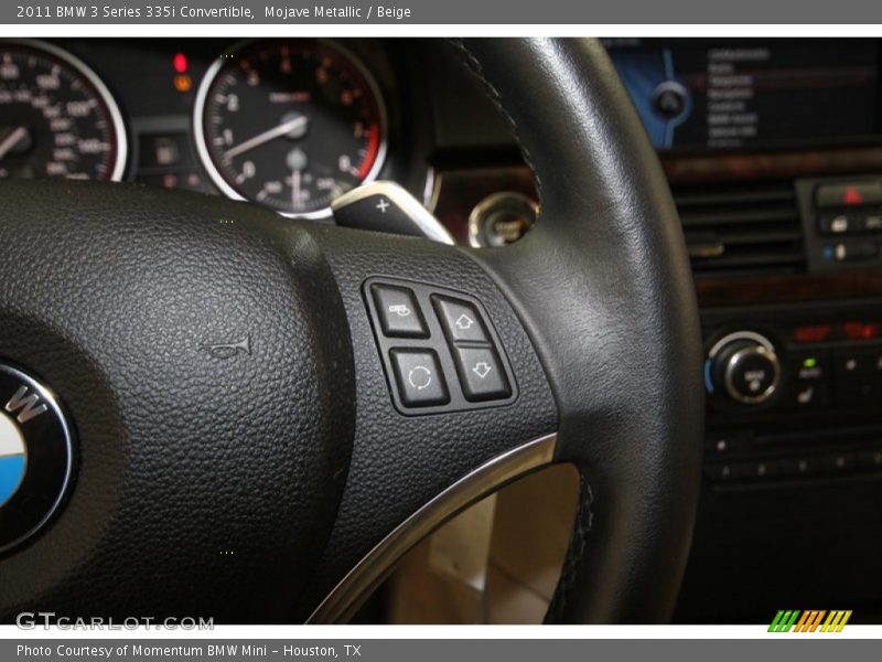 Controls of 2011 3 Series 335i Convertible