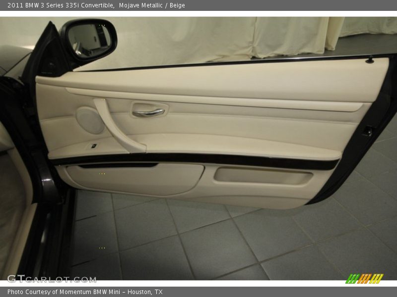 Mojave Metallic / Beige 2011 BMW 3 Series 335i Convertible