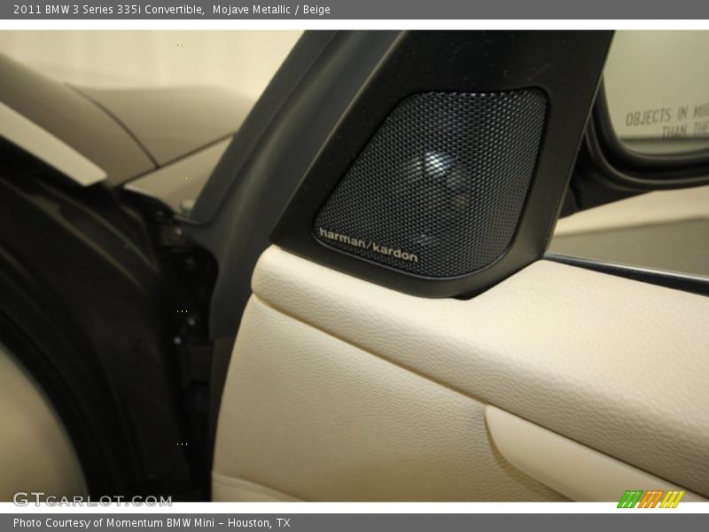 Mojave Metallic / Beige 2011 BMW 3 Series 335i Convertible
