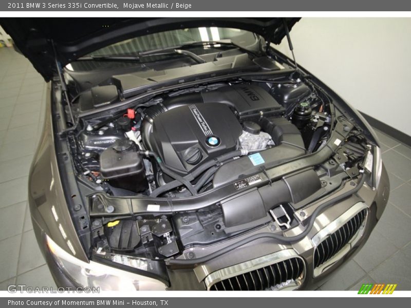  2011 3 Series 335i Convertible Engine - 3.0 Liter DI TwinPower Turbocharged DOHC 24-Valve VVT Inline 6 Cylinder