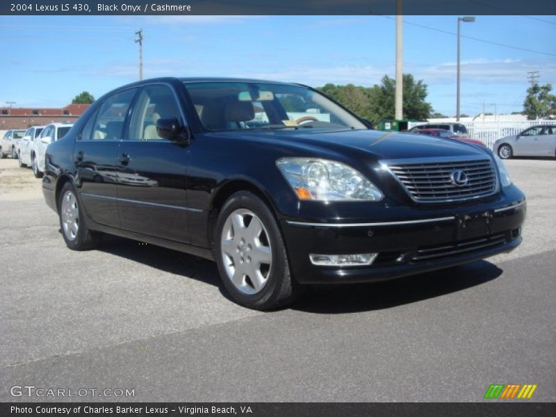 Black Onyx / Cashmere 2004 Lexus LS 430