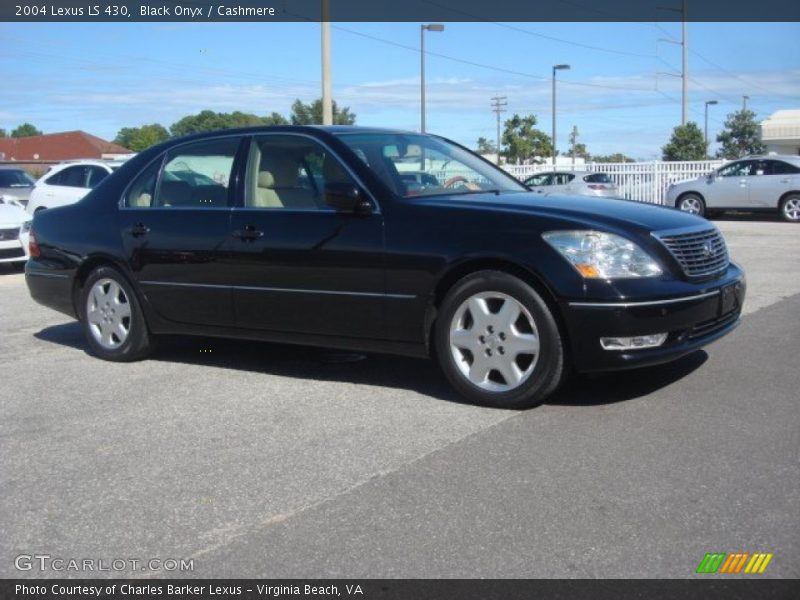 Black Onyx / Cashmere 2004 Lexus LS 430