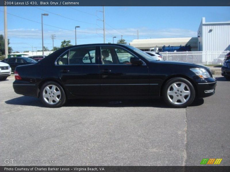 Black Onyx / Cashmere 2004 Lexus LS 430