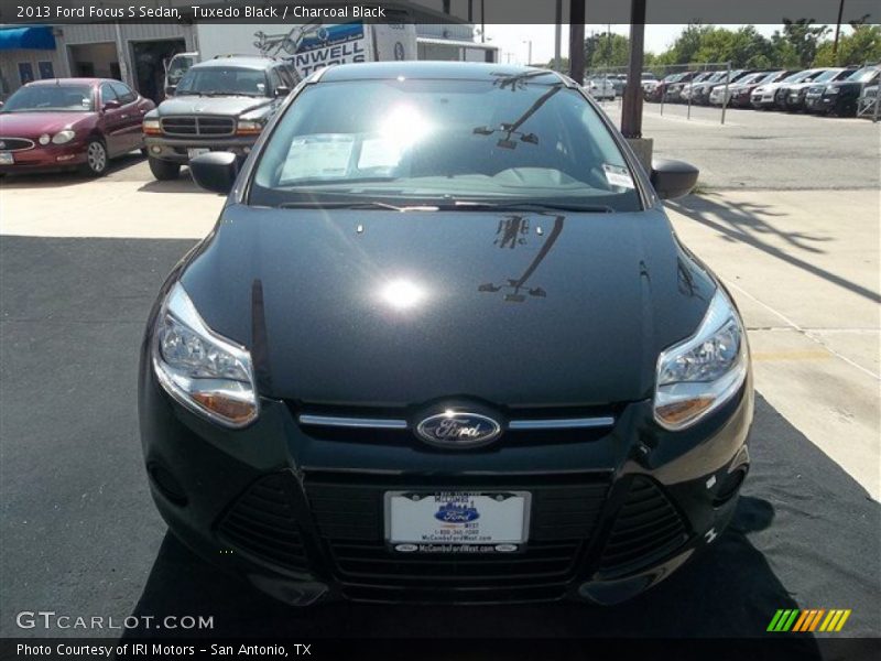 Tuxedo Black / Charcoal Black 2013 Ford Focus S Sedan