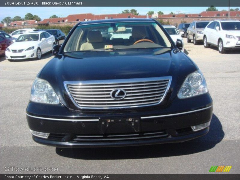 Black Onyx / Cashmere 2004 Lexus LS 430