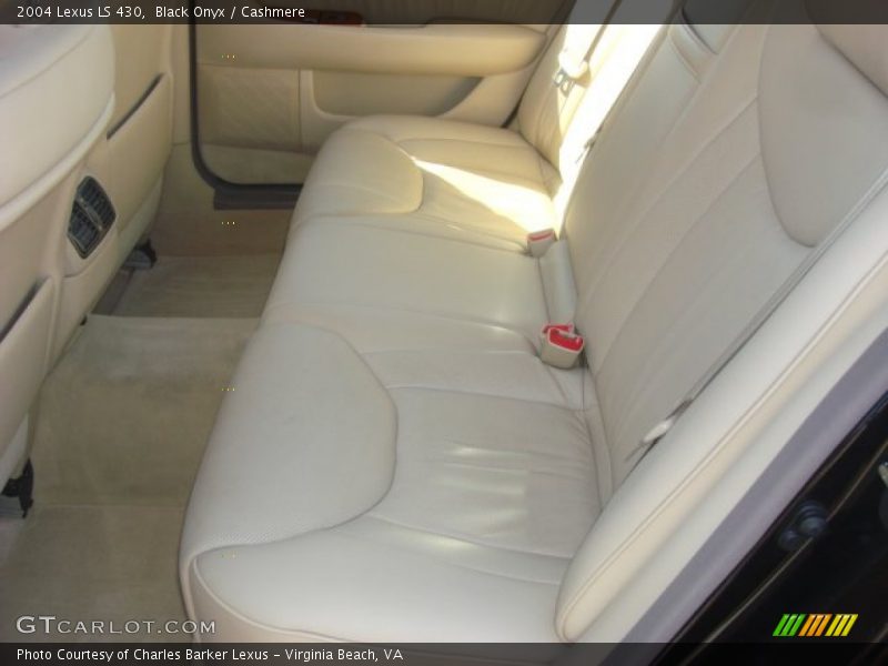 Black Onyx / Cashmere 2004 Lexus LS 430