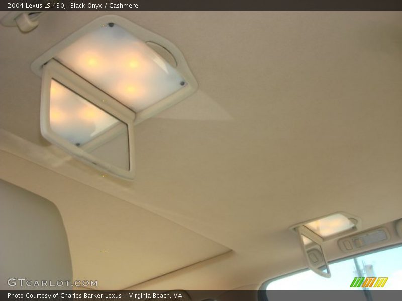 Black Onyx / Cashmere 2004 Lexus LS 430