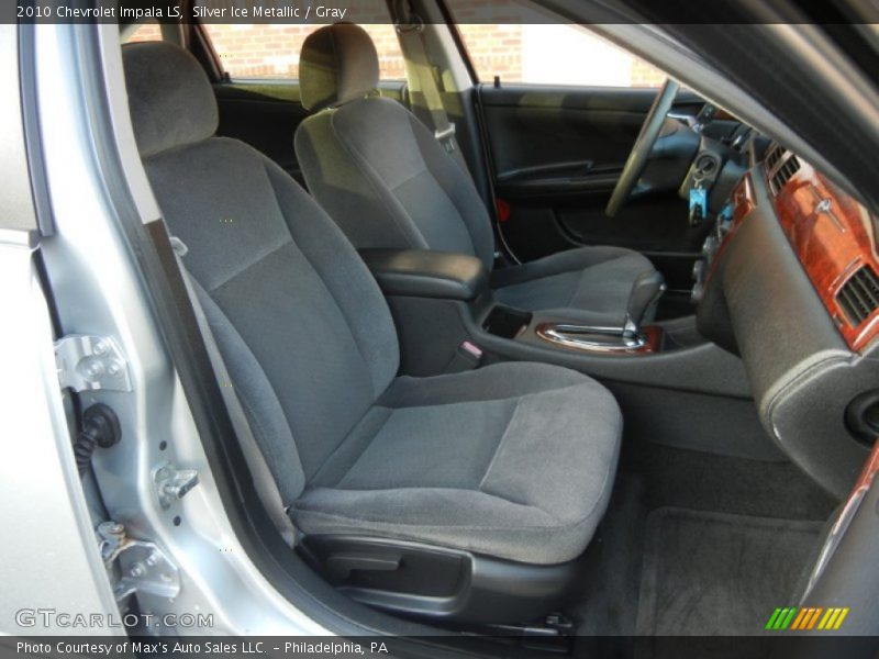 Silver Ice Metallic / Gray 2010 Chevrolet Impala LS