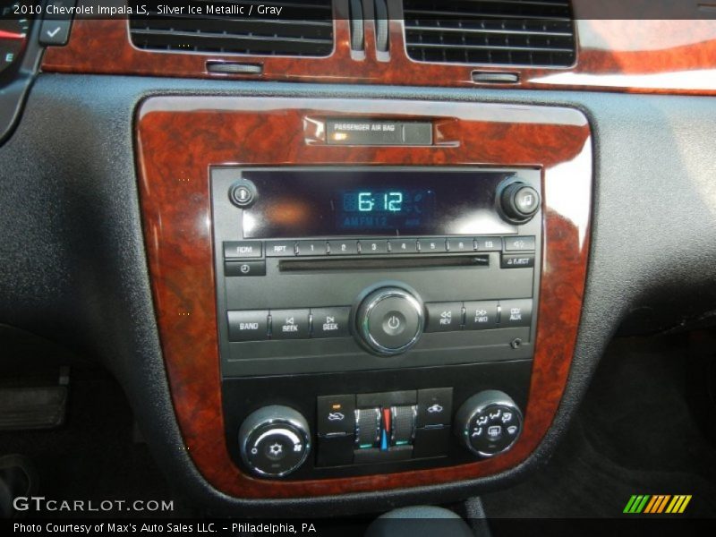 Silver Ice Metallic / Gray 2010 Chevrolet Impala LS