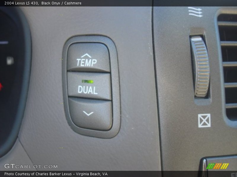 Black Onyx / Cashmere 2004 Lexus LS 430
