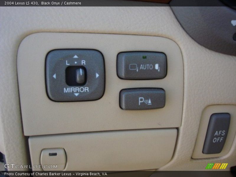 Black Onyx / Cashmere 2004 Lexus LS 430