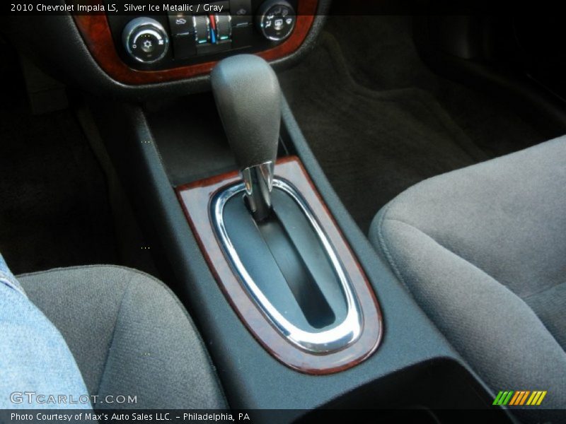 Silver Ice Metallic / Gray 2010 Chevrolet Impala LS