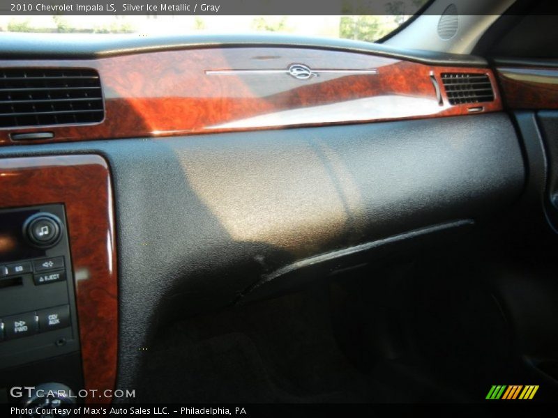 Silver Ice Metallic / Gray 2010 Chevrolet Impala LS