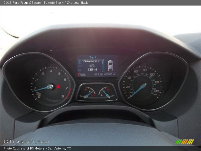 Tuxedo Black / Charcoal Black 2013 Ford Focus S Sedan