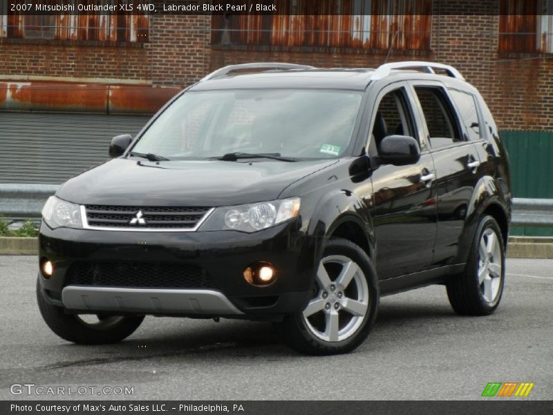 Labrador Black Pearl / Black 2007 Mitsubishi Outlander XLS 4WD