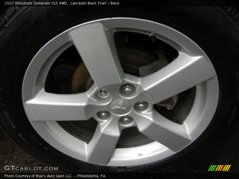 Labrador Black Pearl / Black 2007 Mitsubishi Outlander XLS 4WD
