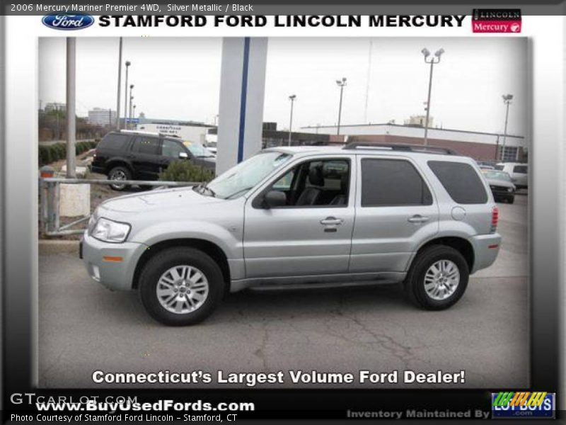 Silver Metallic / Black 2006 Mercury Mariner Premier 4WD