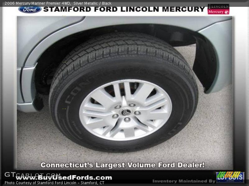 Silver Metallic / Black 2006 Mercury Mariner Premier 4WD
