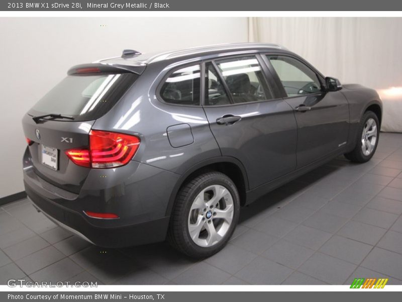 Mineral Grey Metallic / Black 2013 BMW X1 sDrive 28i