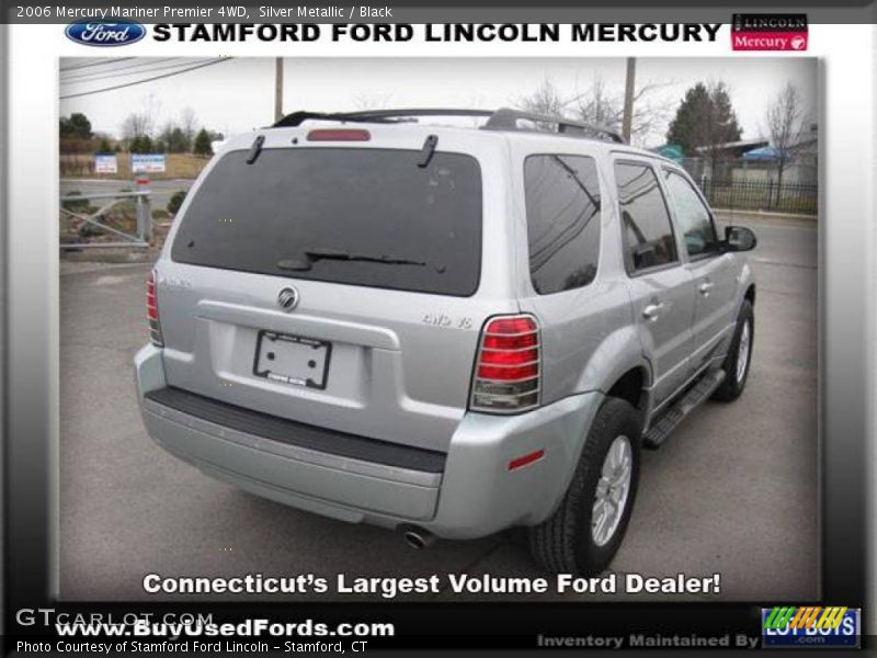 Silver Metallic / Black 2006 Mercury Mariner Premier 4WD