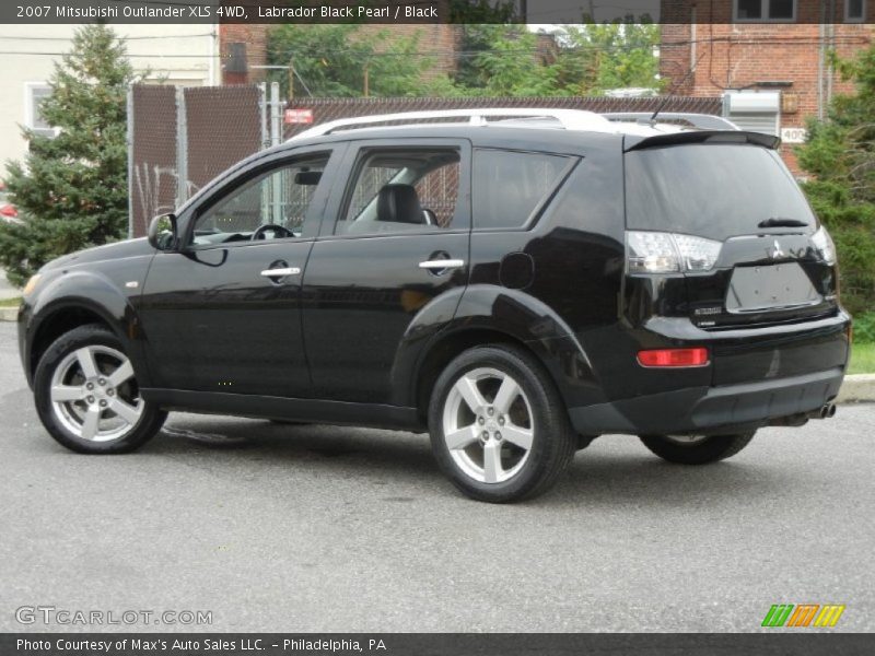 Labrador Black Pearl / Black 2007 Mitsubishi Outlander XLS 4WD