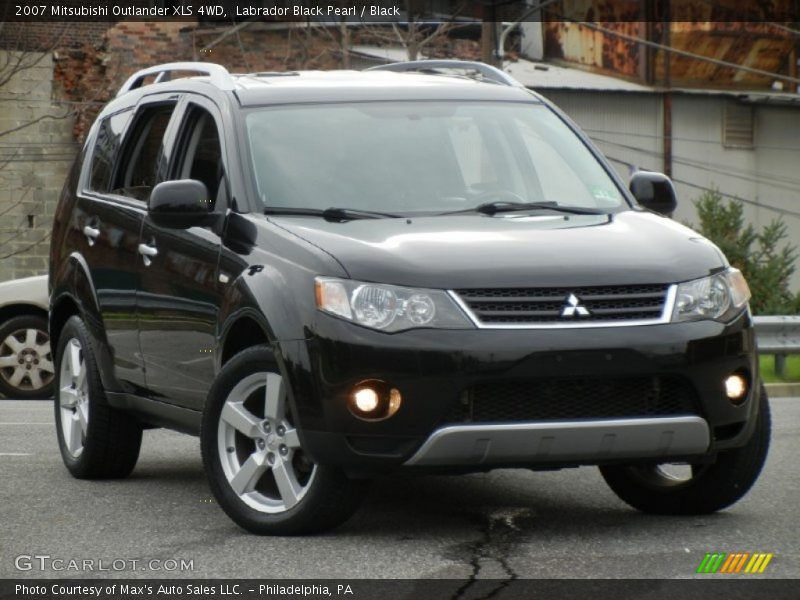 Labrador Black Pearl / Black 2007 Mitsubishi Outlander XLS 4WD