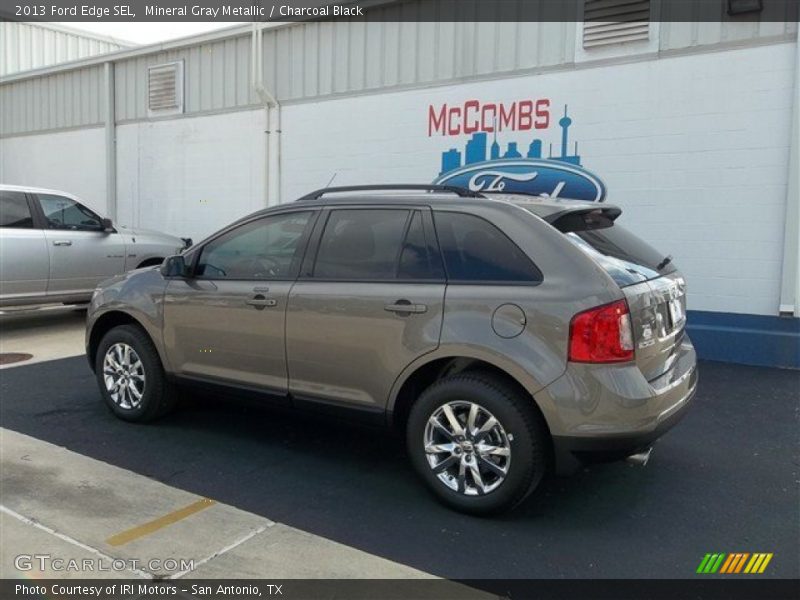 Mineral Gray Metallic / Charcoal Black 2013 Ford Edge SEL