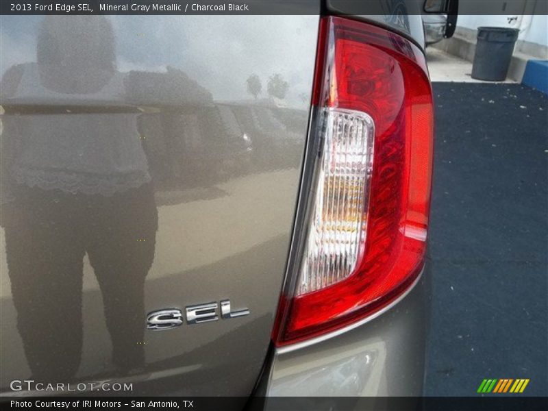 Mineral Gray Metallic / Charcoal Black 2013 Ford Edge SEL